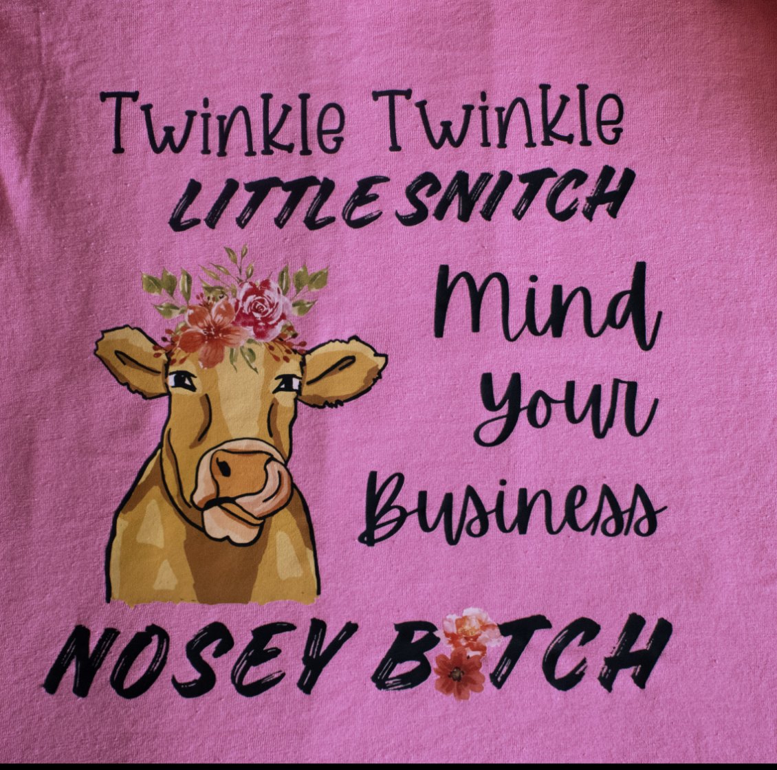 "Twinkle twinkle little snitch" t-shirt